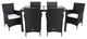 Safavieh Jolin Dining Set, Black / White