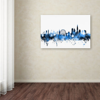 "London, England Skyline" Canvas Art by Michael Tompsett