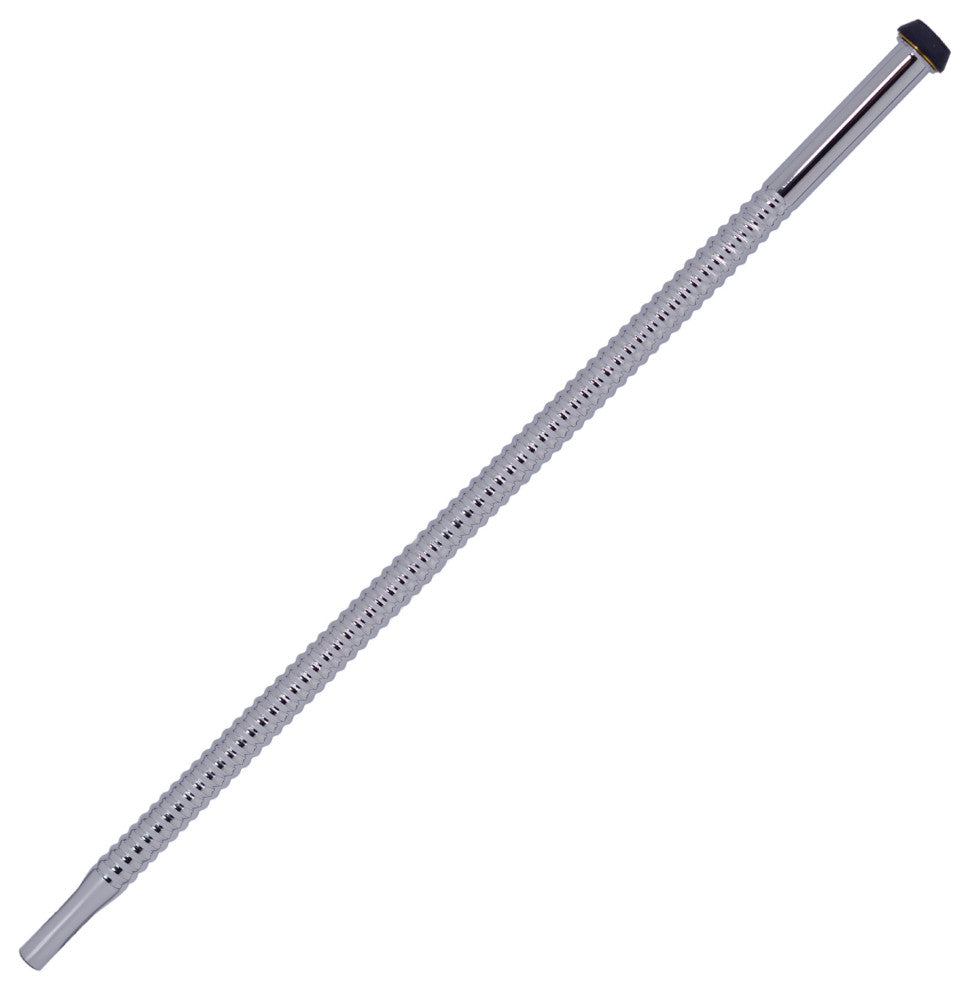 Supply Kit - 1/2" Ips X 3/8" Od X 15" Corrugated In Satin Nickel, Polished Chrome
