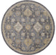 KAS Ria 6822 Slate Gray Sofia Area Rug, 9' Round