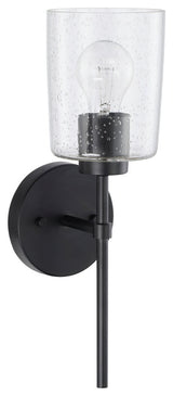 Capital Lighting 628511-449 Greyson 16" Tall Bathroom Sconce - Matte Black
