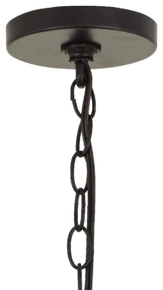 Brielle 4 Light Chandelier in Dark Bronze