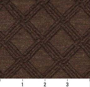 Brown Stitched Diamond Woven Matelasse Upholstery Grade Fabric By The Yard