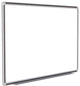Ghent 48"x120" Aluminum Frame Ceramic Magnetic Whiteboard - Black Trim