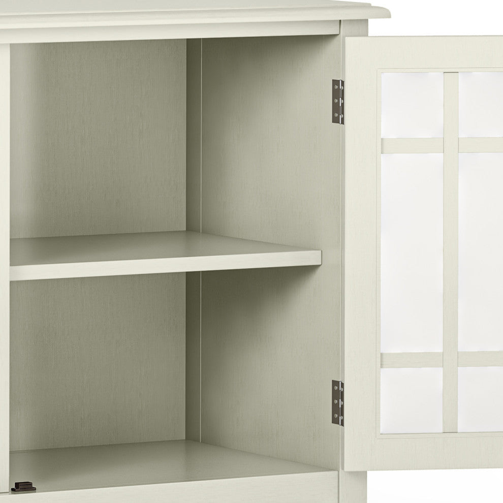 Interior cabinet close-up with shelves on white background.