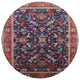 Ahgly Company Indoor Round Mid-Century Modern Area Rugs, 5' Round
