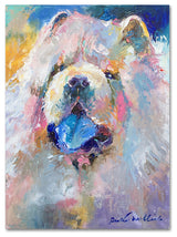 Richard Wallich 'Art Chow' Canvas Art, 24 x 18
