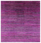 7' Square Wool and Silk Super Savannah Gabbeh Hand Knotted Rug Q6095