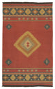 Surya Jewel Tone JT-1033 Transitional Area Rug, Dark Red, 5' x 8' Rectangle