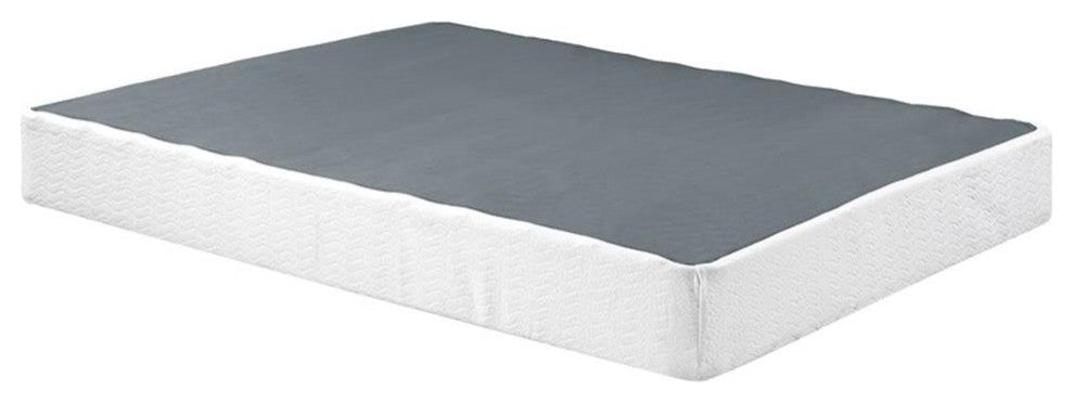 Lexicon Omax Full Size Mattress Foundation in White