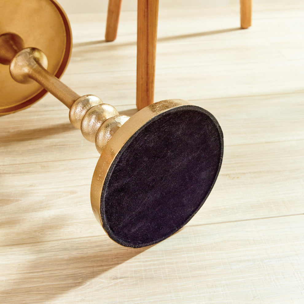 Bryce Brass Accent Table