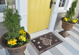 A1HC Shedding Tree Rubber 18"x30" Non-Slip Door Mat