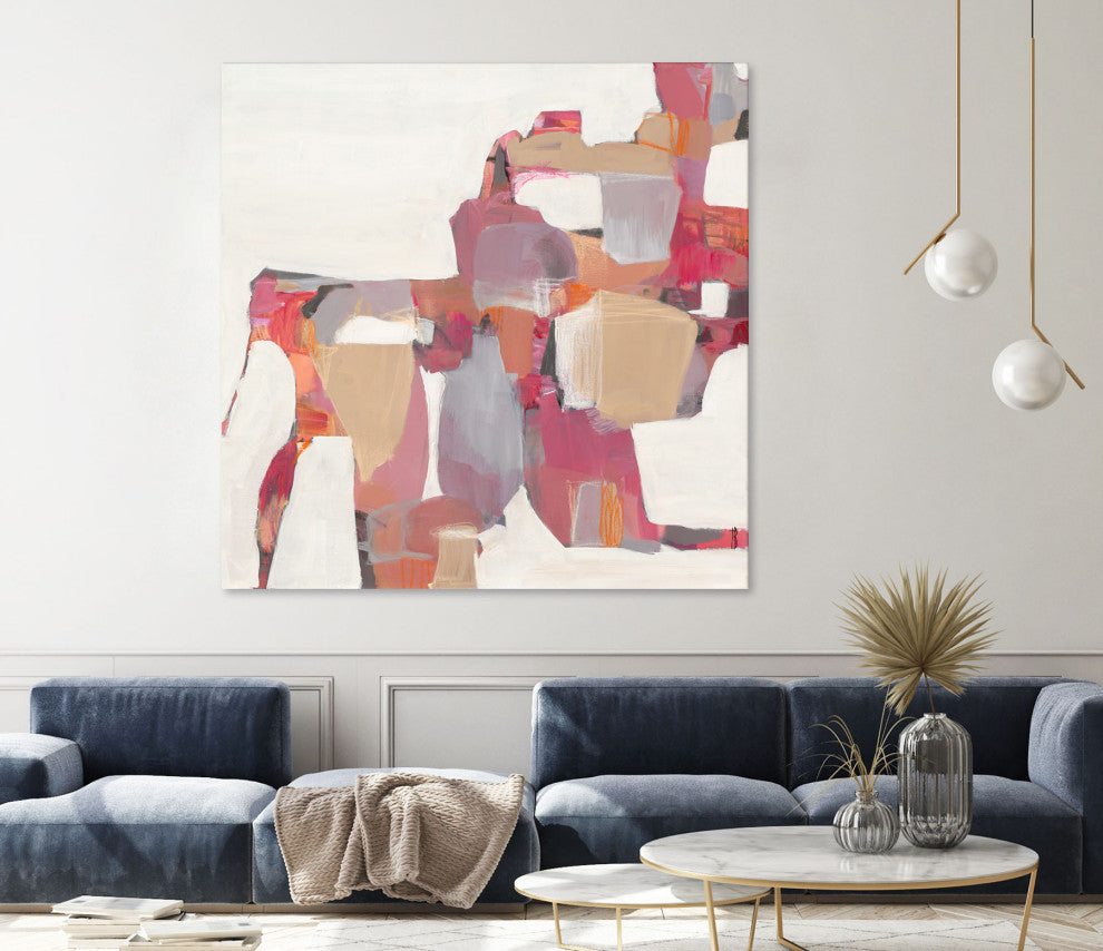 Geranium - 84 x 84 by Terri Burris
