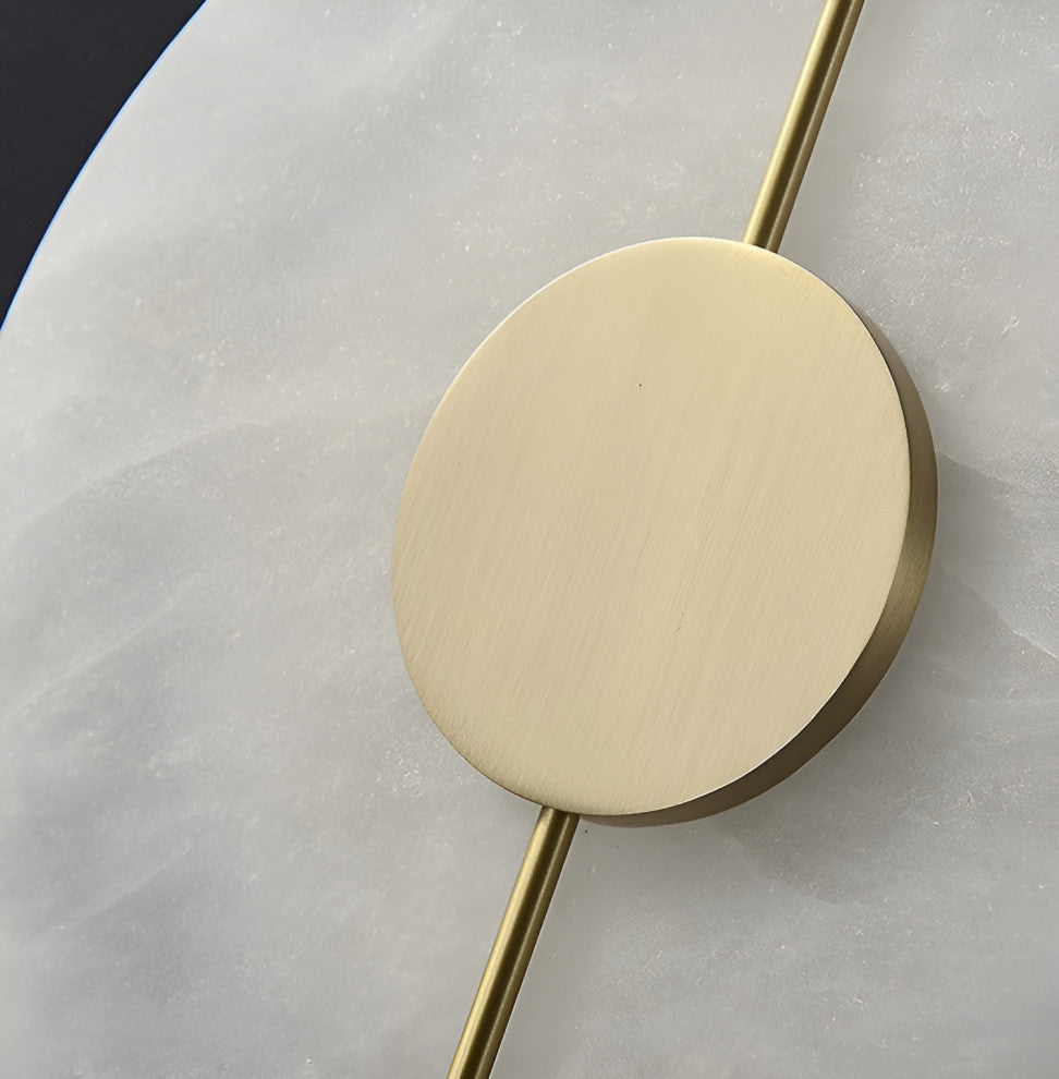 Luxury Marble Wall Lamp for Bedroom, Living Room, Kitchen, A