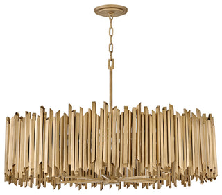 Hinkley Roca Large Drum, Burnished Gold