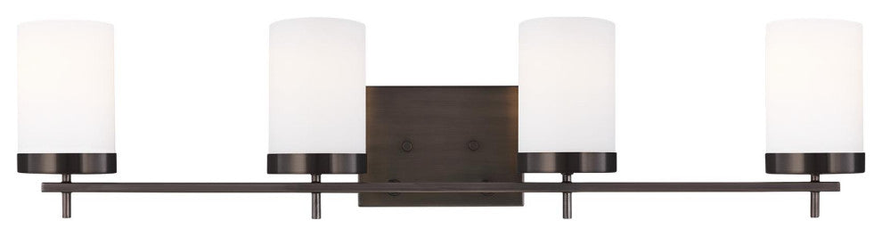Zire 4-Light Bath, Brushed Oil Rubbed Bronze