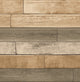 Weathered Wood Plank Wallpaper, Wheat, Bolt