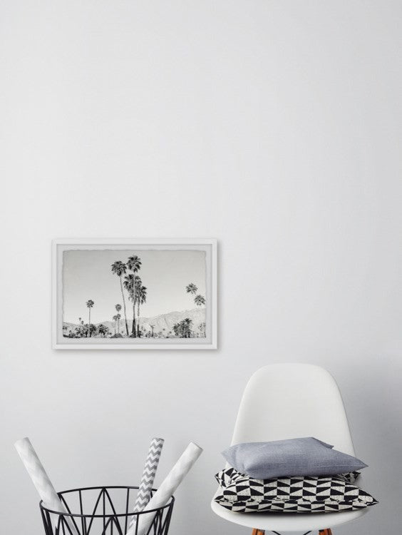 "Palm Tree Forest" Framed Painting Print, 18"x12"