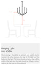 Circulo Modern 1 Light White Aged Brass Fabric Chandelier
