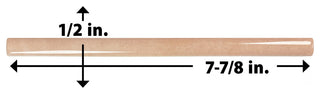 Coco Demi-Bullnose Glossy Orchard Pink Ceramic Wall Trim