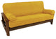 Solid Microsuede Full Futon Cover Set, Lemon