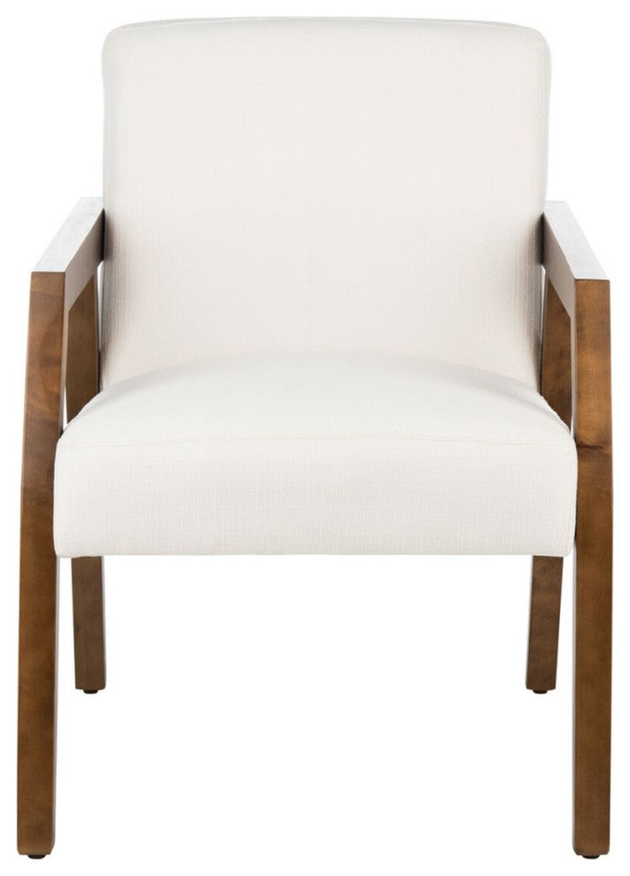 Safavieh Olyvar Arm Chair, White