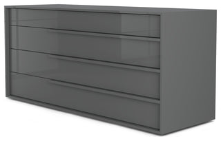 Harrow Dresser Glossy Dark Gull Gray
