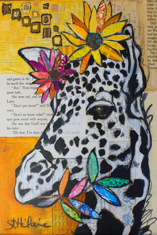 "Focus on the Big Picture" Painting Print on Wrapped Canvas, 12x18