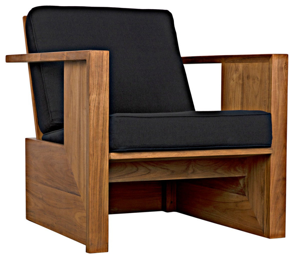 NOIR Furniture, Ungaro Chair, Teak, AE-219T