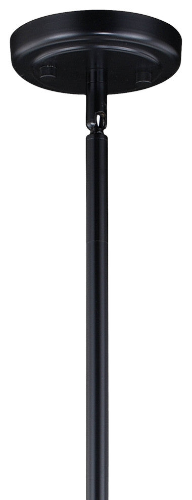 Kassidy 4-Light Dual Mount Pendant/Wall Sconce, Black and Natural Brass