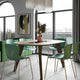 Modern Oak Dining Table, Round Corners
