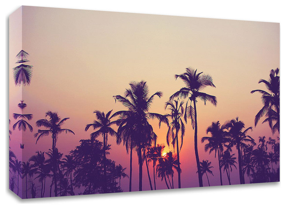 Palm Sky 1 by Design Fabrikken, Print on Canvas, 24"x16"