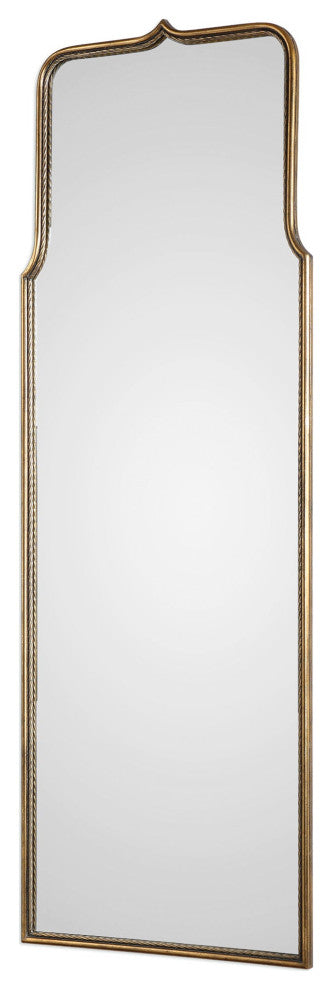 Uttermost Adelasia Antiqued Gold Mirror