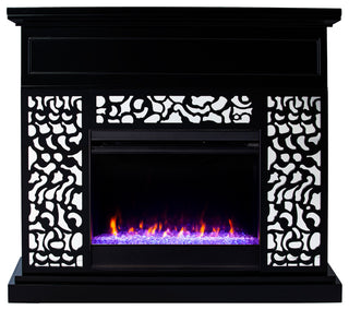 Beaconsfield Color Changing Fireplace, Black