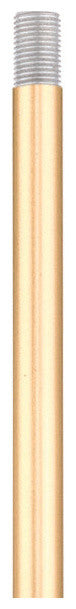 Livex Lighting Natural Brass 12" Length Rod Extension Stem