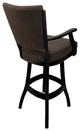 Classic Counter Bar Stools 26" 30" Extra Tall 34", Northwest Whiskey, Black, 30"
