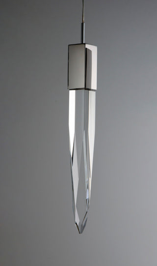 ET2 E31241-20 Quartz 5"W LED Mini Pendant - Polished Chrome