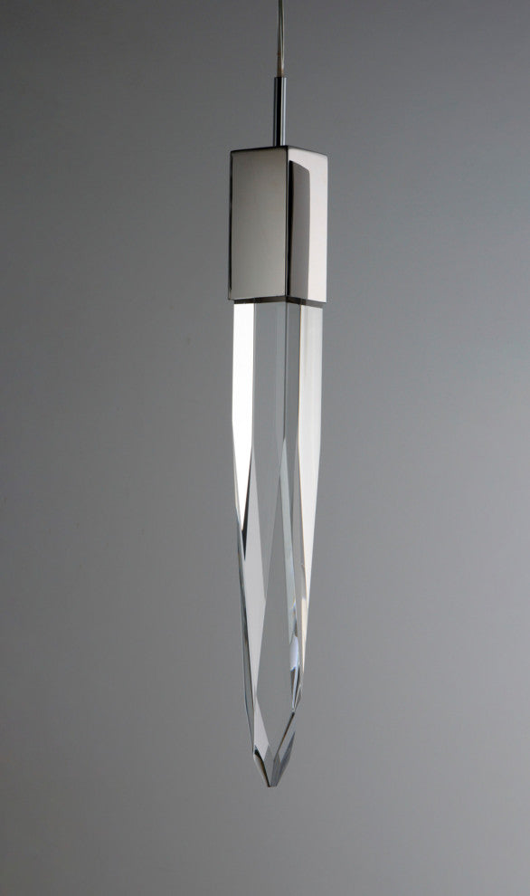 ET2 E31241-20 Quartz 5"W LED Mini Pendant - Polished Chrome