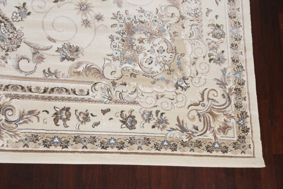Floral Medallion Turkish Transitional Oriental Rug Traditional Carpet 10x10