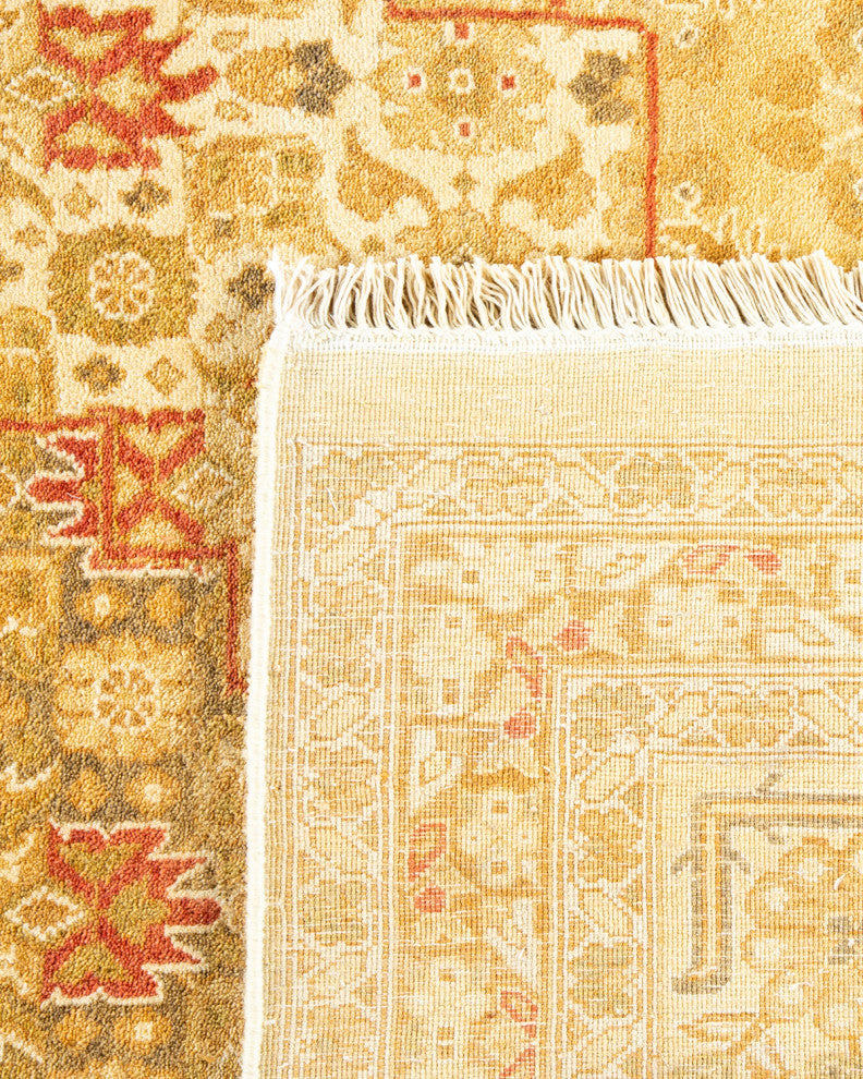 Noah, One-of-a-Kind Hand-Knotted Area Rug, Ivory, 8' 1"x10' 5"