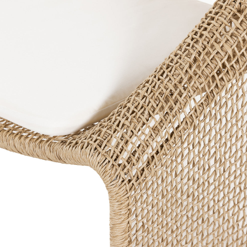 Selma Outdoor Chair-Faux Hyacinth