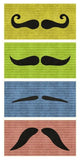 "Mustache: Stacked" Digital Paper Print by BG.Studio, 14"x26"
