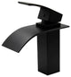 Novatto Remi Single Lever WaterSaver Bathroom Faucet, GF-136SWS, Matte Black