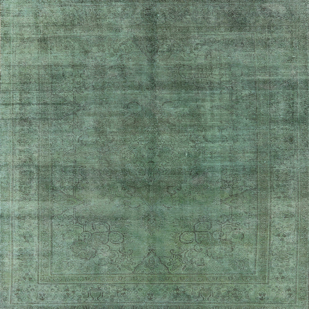 Ahgly Company Indoor Square Mid-Century Modern Area Rugs, 8' Square