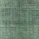 Ahgly Company Indoor Square Mid-Century Modern Area Rugs, 8' Square