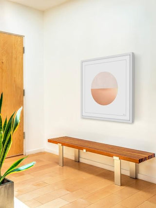 "Sunset Horizon II" Framed Painting Print, 12"x12"