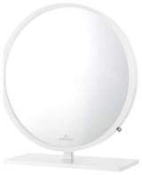 Monarch Plus Vanity Mirror, White, Led Strip Light