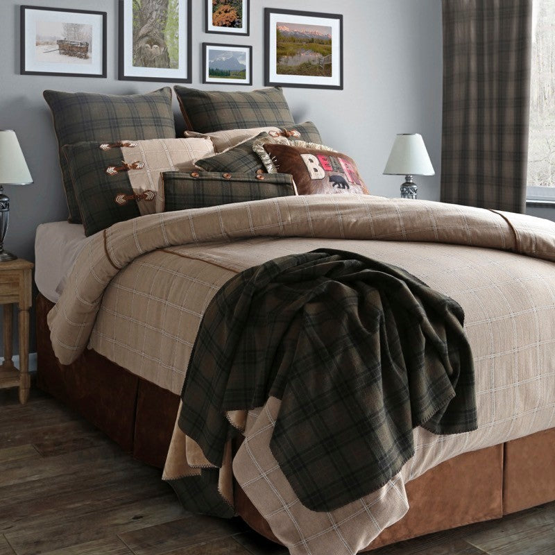 Cedar Hills Plaid Bedding Set, Twin