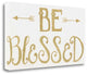 "Be Blessed" By Cindy Shamp, Giclee Print on Gallery Wrap Canvas, Ready to Hang