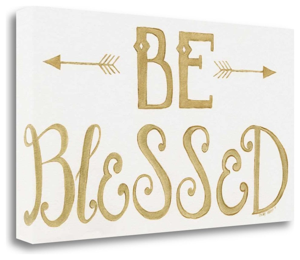 "Be Blessed" By Cindy Shamp, Giclee Print on Gallery Wrap Canvas, Ready to Hang